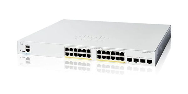 Cisico Network Switch C1200-24P-4X